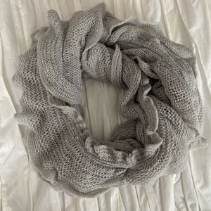 Light Gray Infinity Scarf